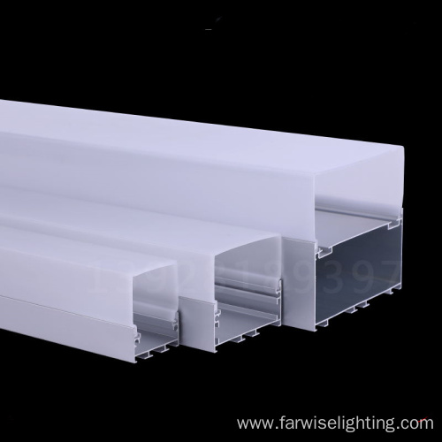 clear milky linear diffuser for office lighting use